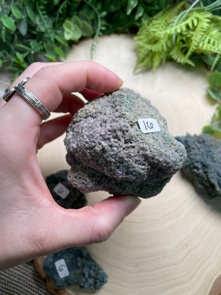 Grape Agate Cluster | Copper Ashes