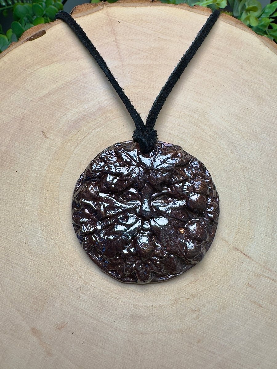Green Man Necklace | Copper Ashes