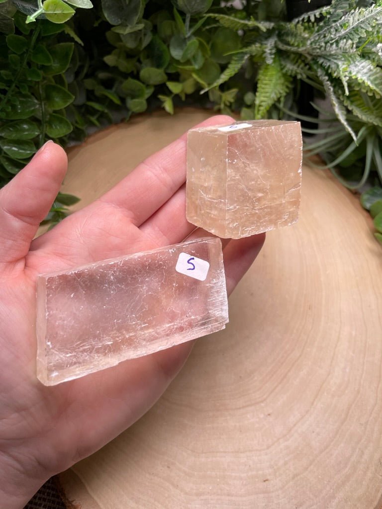 Honey Calcite Cube | Copper Ashes
