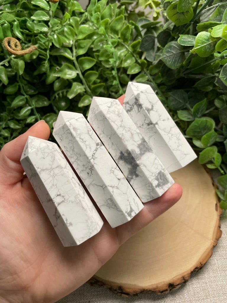 Howlite Tower | Copper Ashes