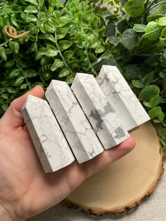 Howlite Tower | Copper Ashes