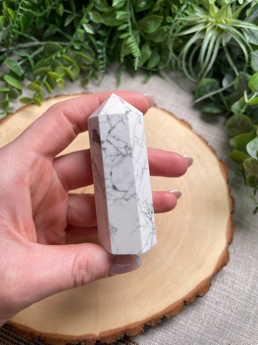 Howlite Tower | Copper Ashes