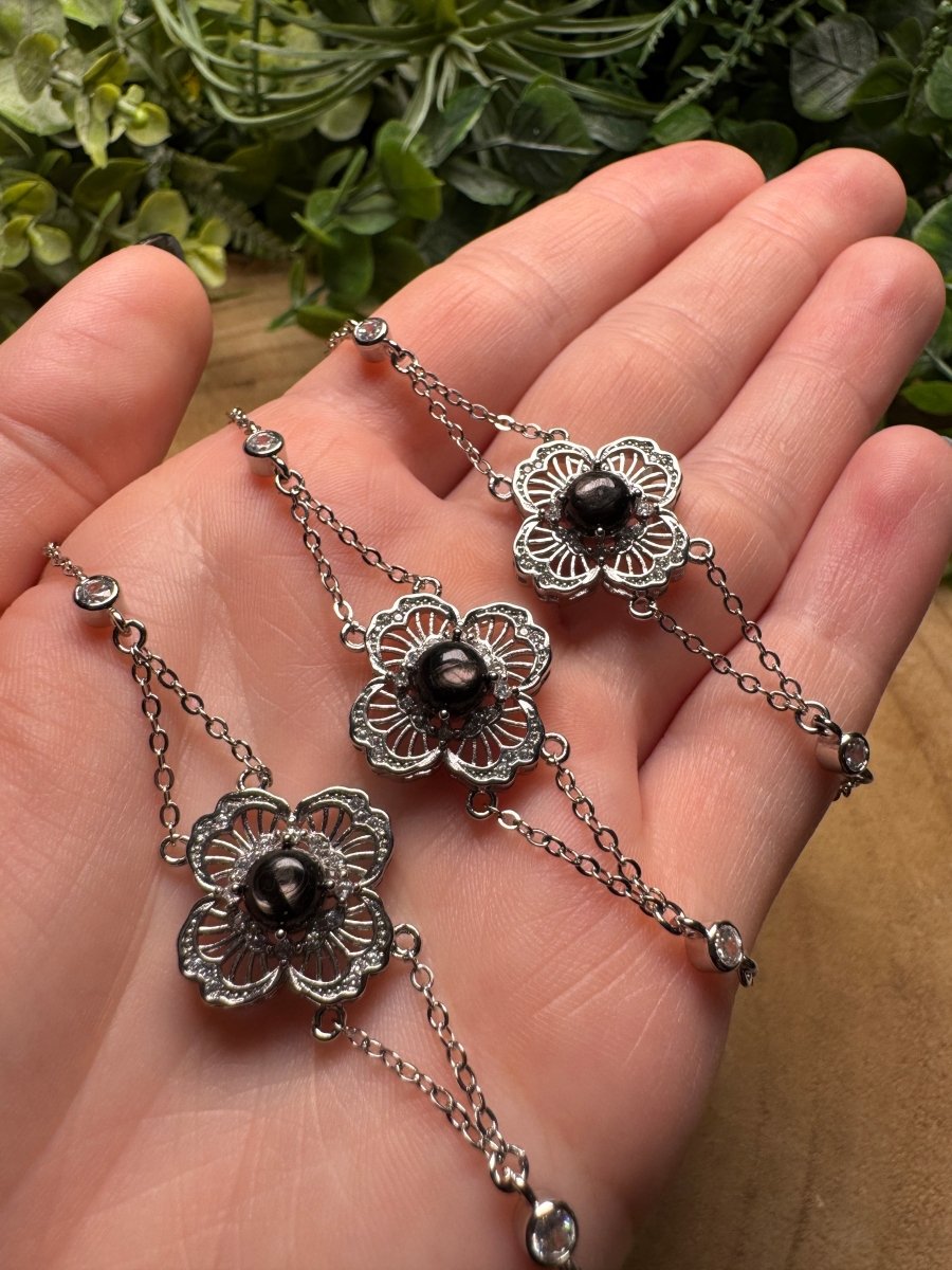 Hypersthene Bracelet | Copper Ashes