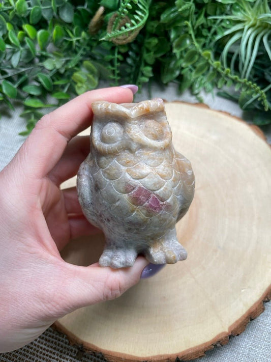 Jasper Owl (chipped) | Copper Ashes