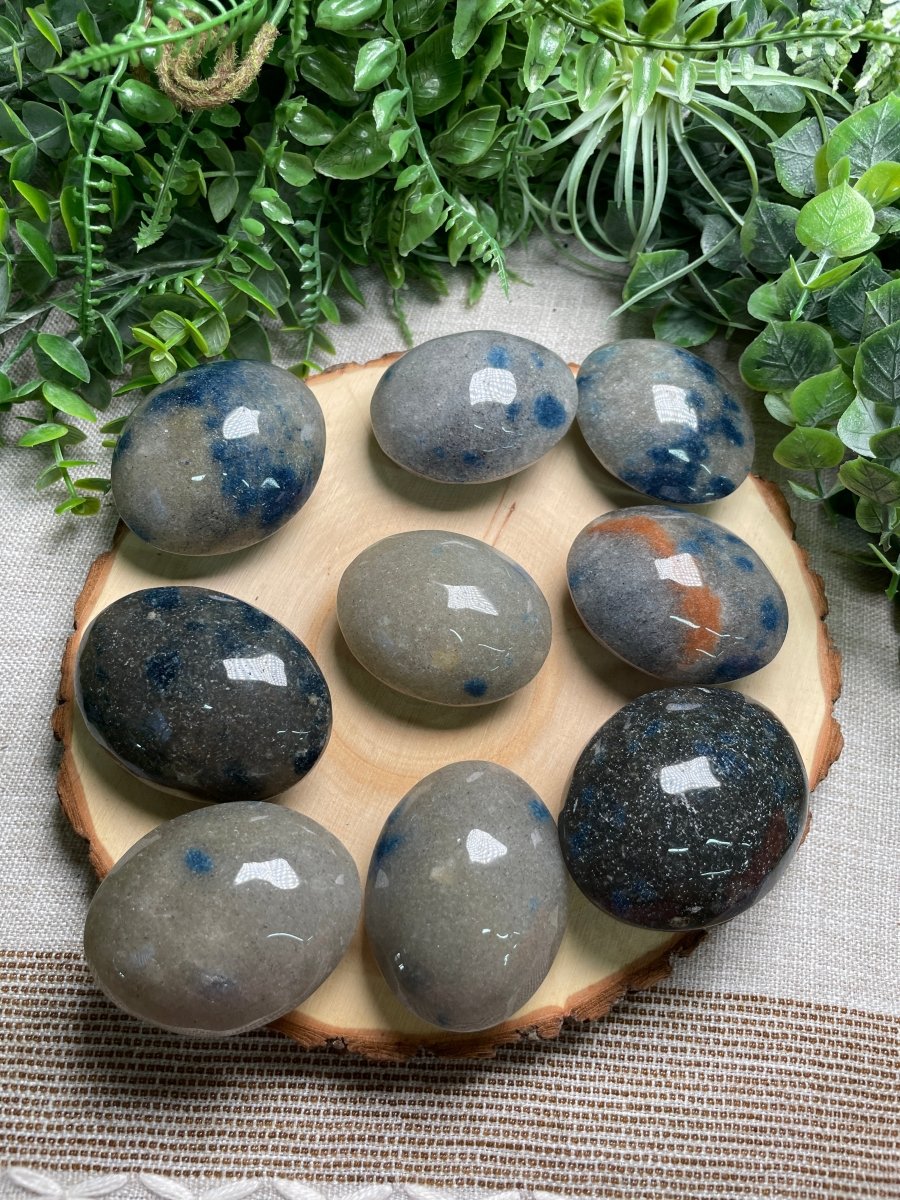 K - 2 Jasper Palm Stone | Copper Ashes