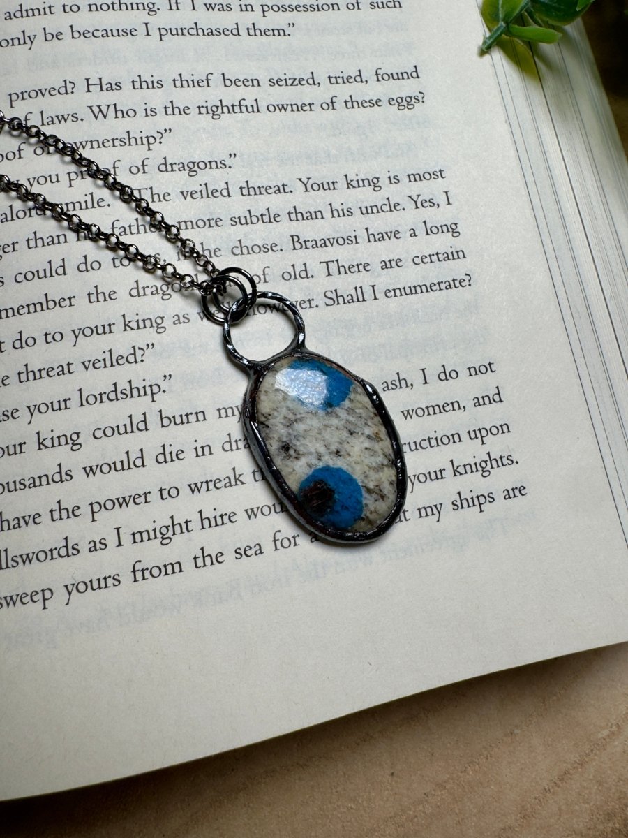 K2 Jasper Necklace | Copper Ashes