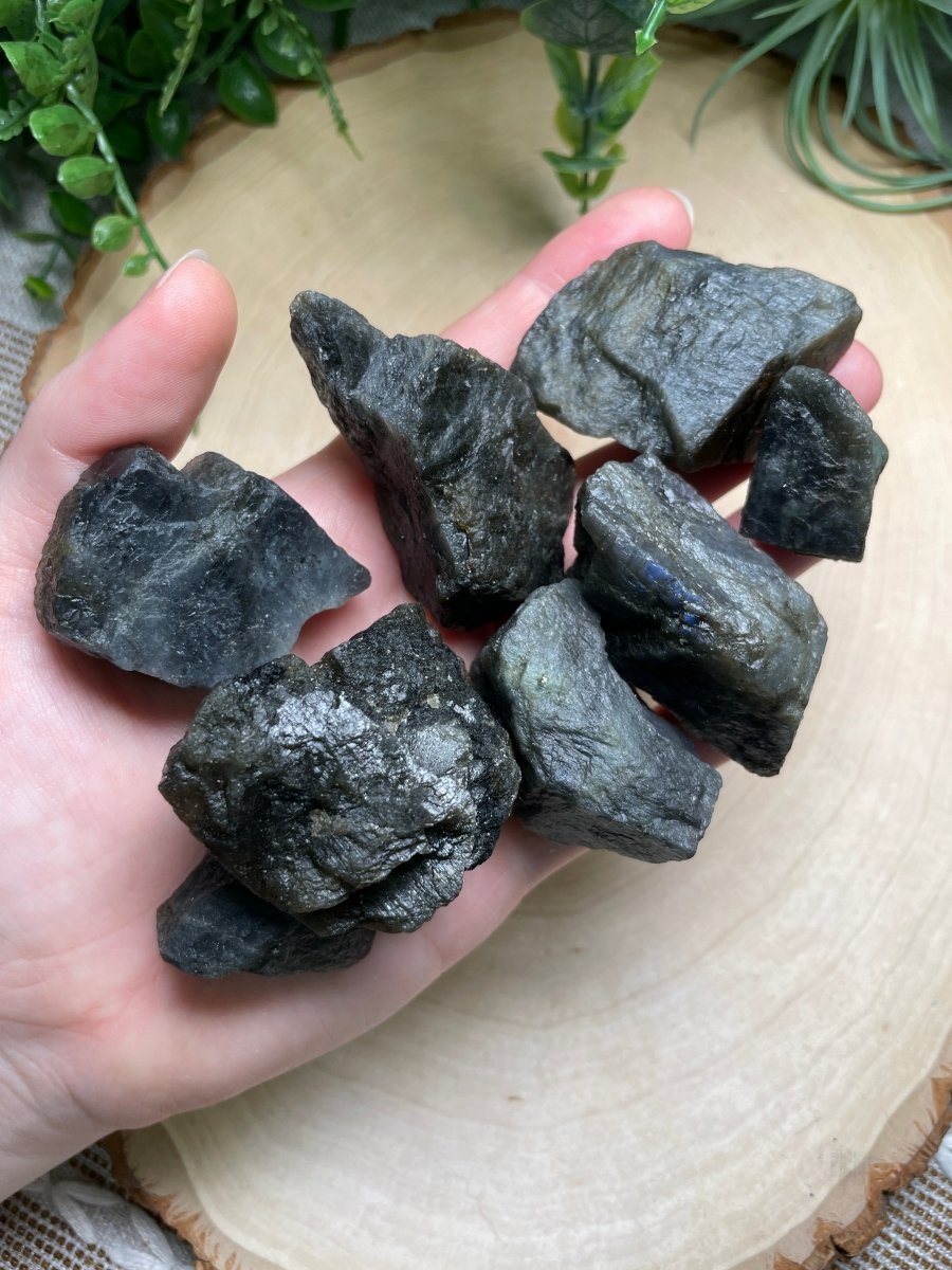 Labradorite Raw Stone | Copper Ashes