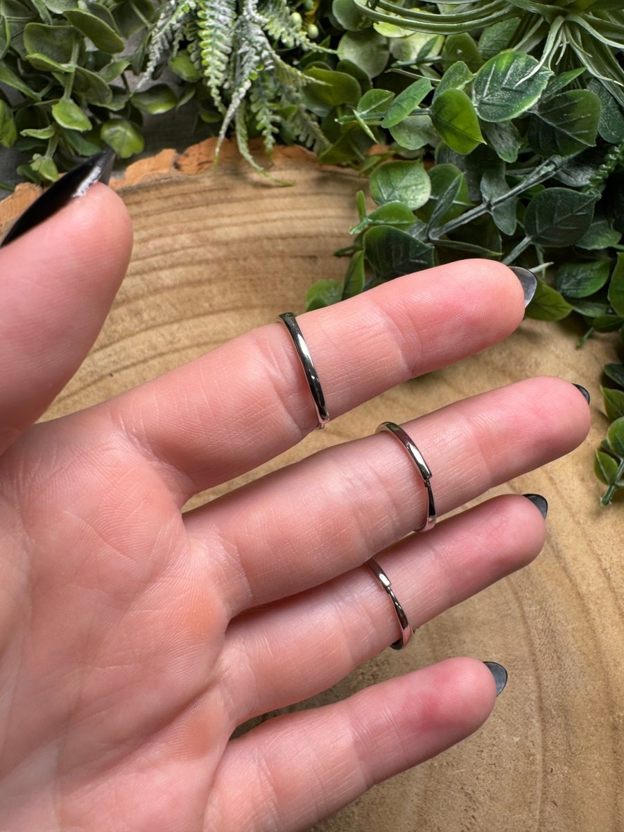 Labradorite Ring Adjustable | Copper Ashes