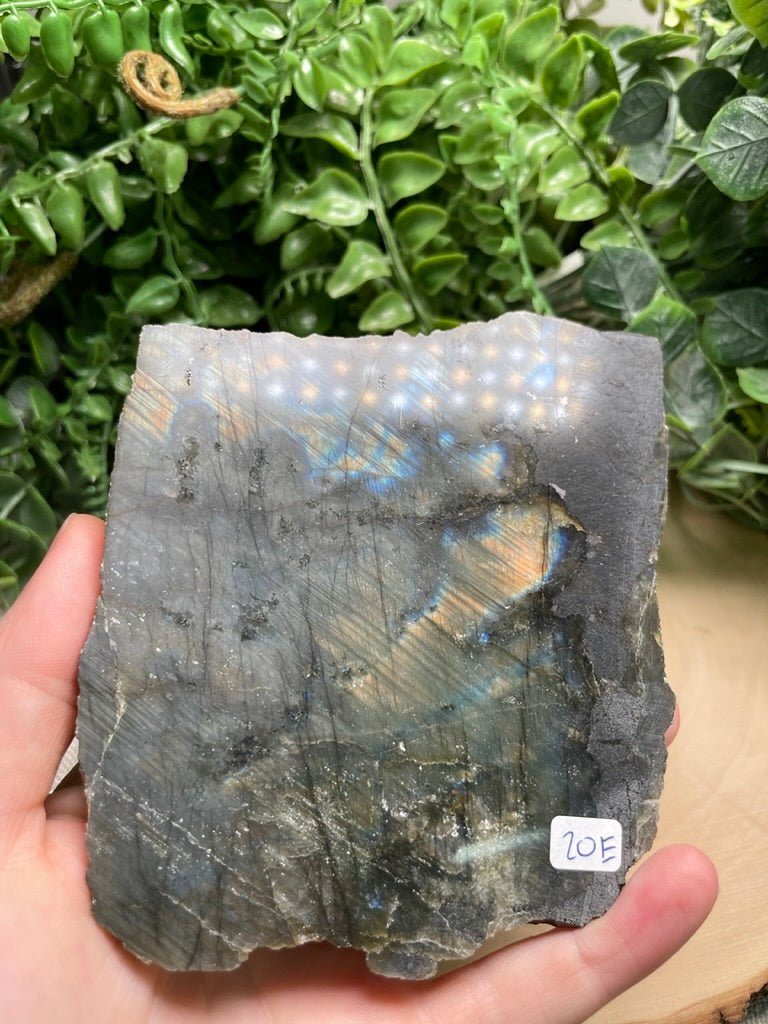 Labradorite Slab | Copper Ashes