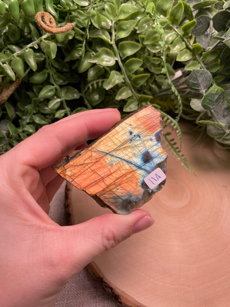 Labradorite Slab | Copper Ashes