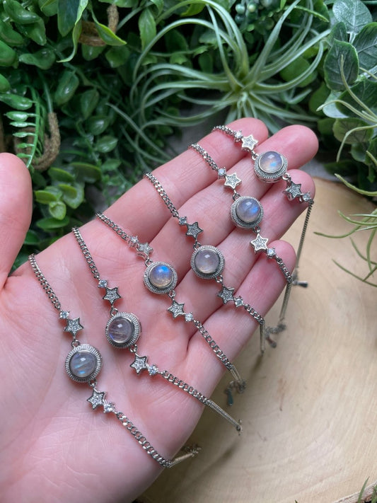 Labradorite Star Bracelet | Copper Ashes
