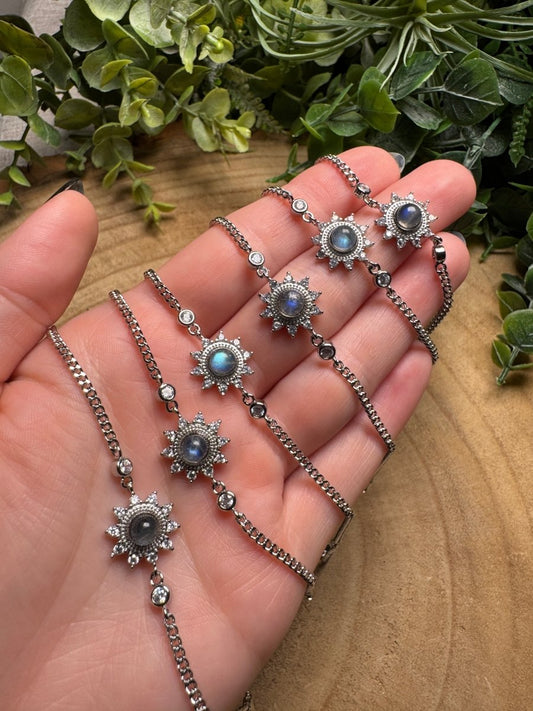 Labradorite Sun Bracelet | Copper Ashes