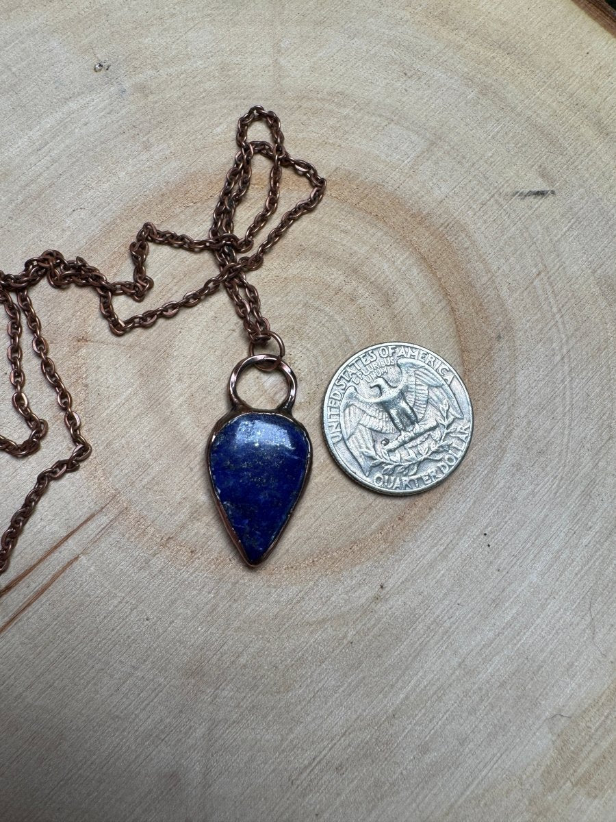 Lapis Necklace | Copper Ashes