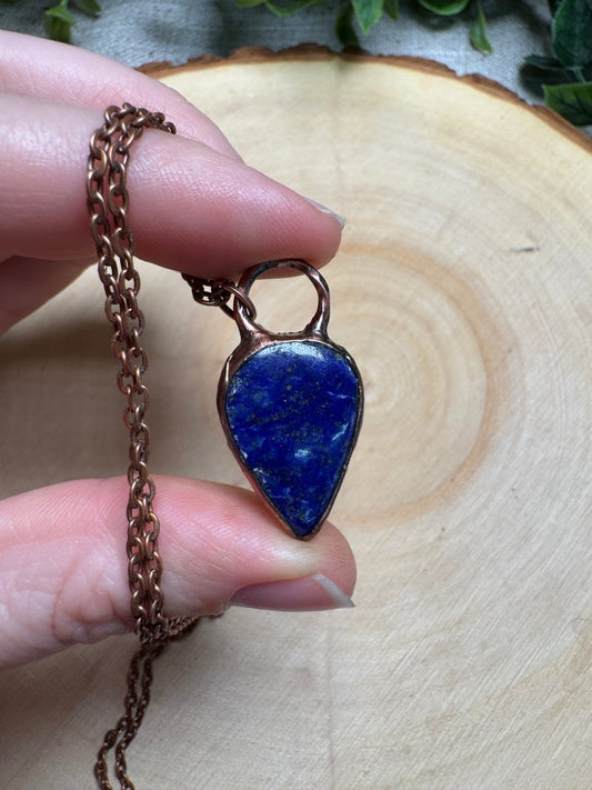 Lapis Necklace | Copper Ashes