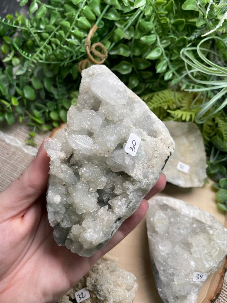 Large Apophyllite Cluster | Copper Ashes