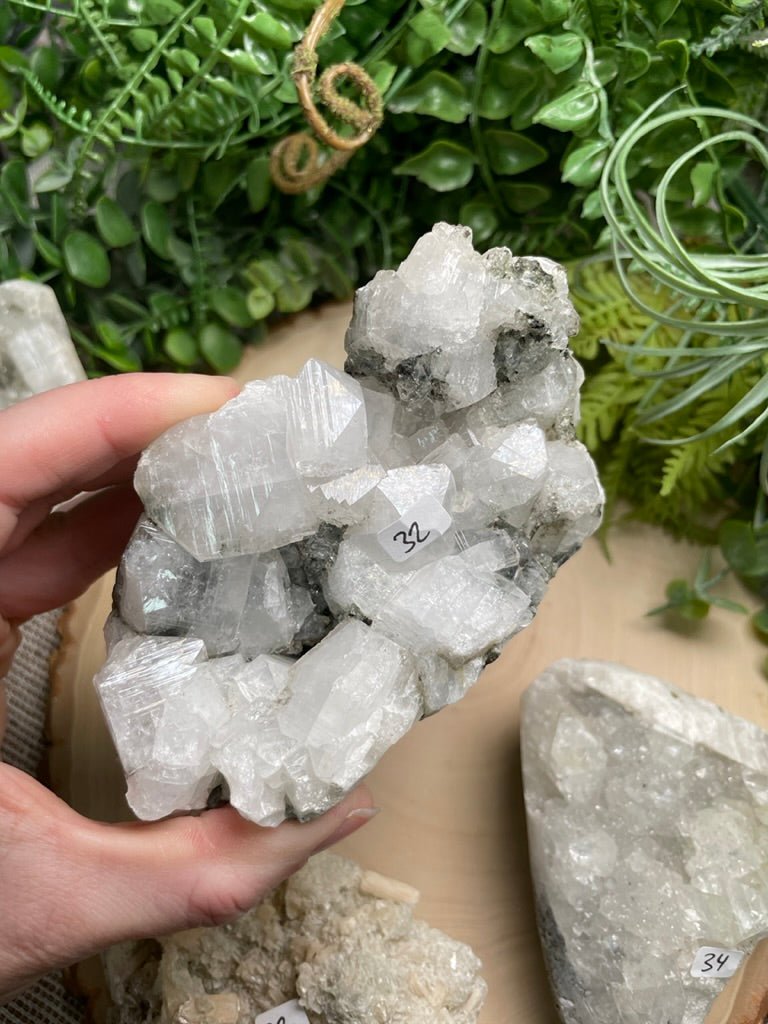 Large Apophyllite Cluster | Copper Ashes