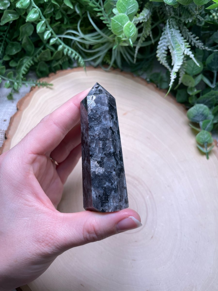 Larvikite Tower | Copper Ashes