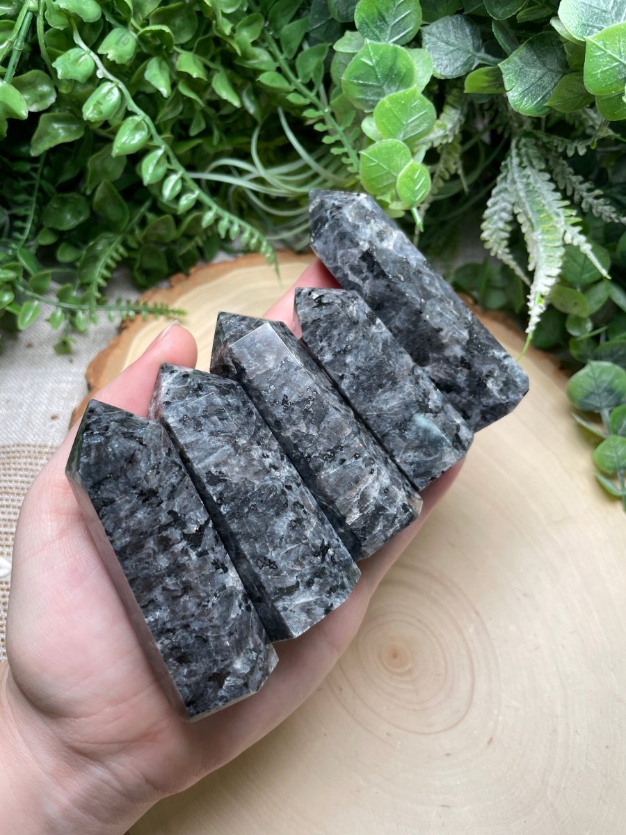 Larvikite Tower | Copper Ashes