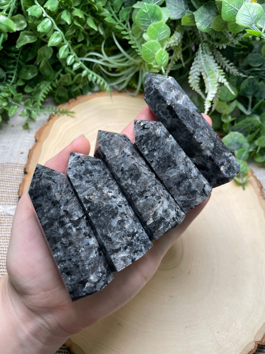 Larvikite Tower | Copper Ashes