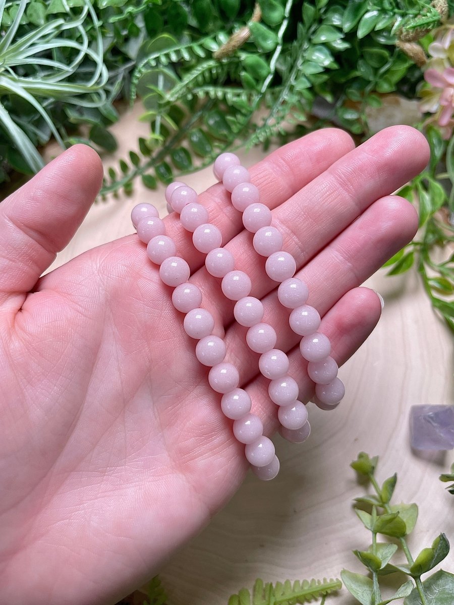 Light Pink Glow in the Dark Luminous Bracelet | Copper Ashes