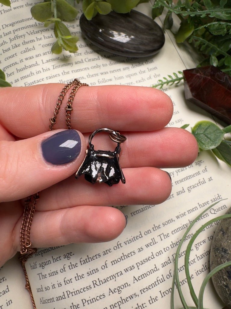 Mammal Vertebrae Necklace | Copper Ashes