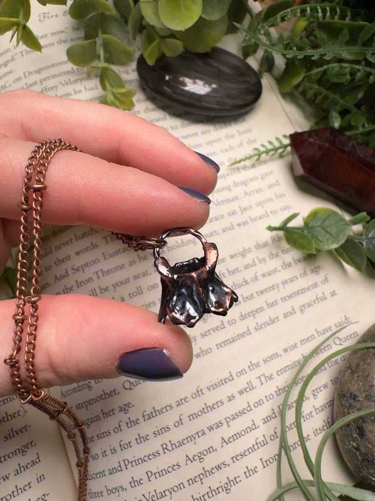 Mammal Vertebrae Necklace | Copper Ashes