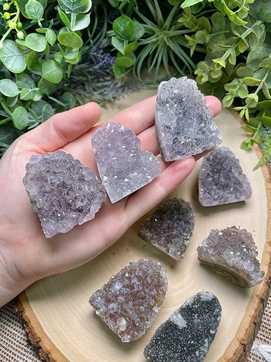 Mini Amethyst Freeform Set B | Copper Ashes