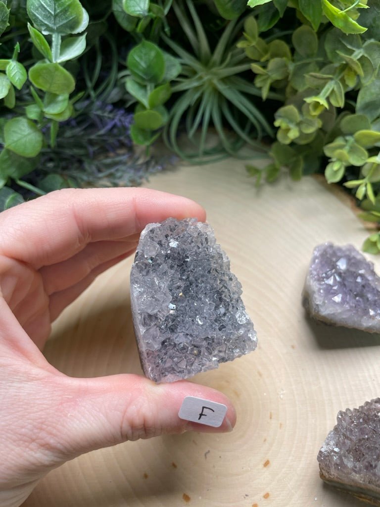 Mini Amethyst Freeform Set B | Copper Ashes