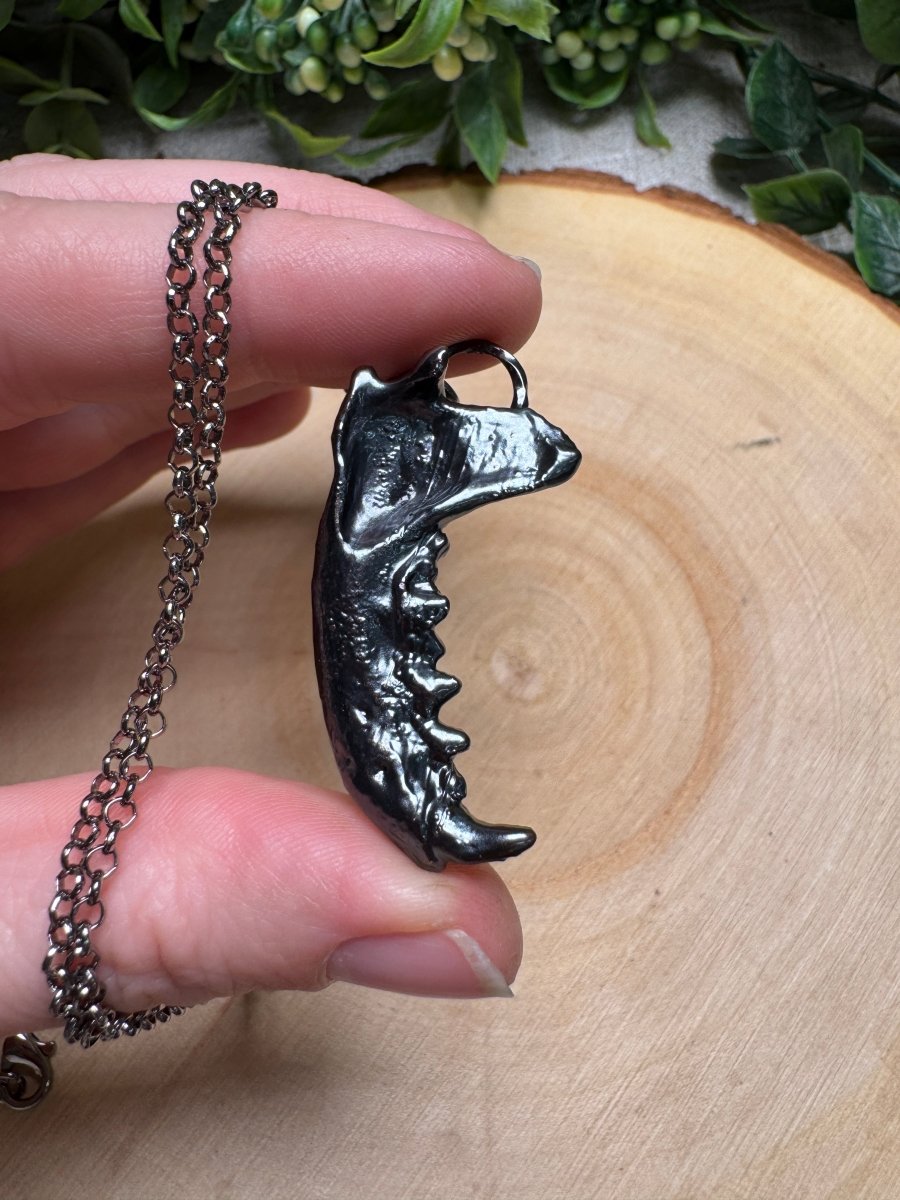 Mink Jawbone Necklace | Copper Ashes
