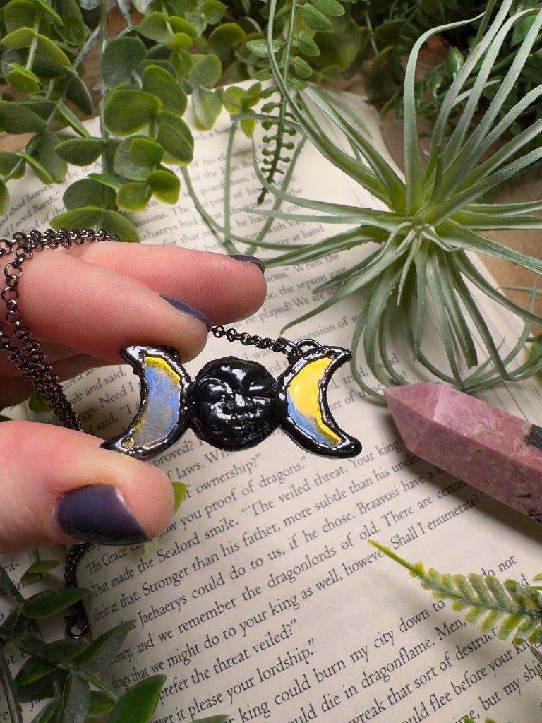 Moon Goddess Necklace | Copper Ashes