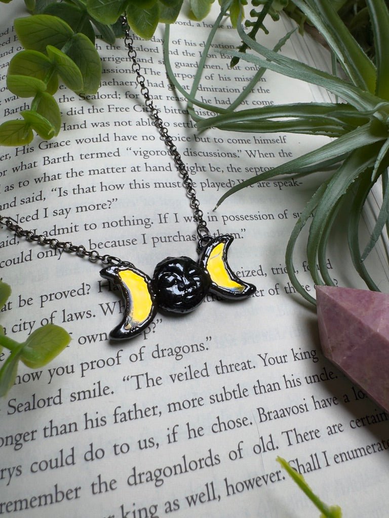 Moon Goddess Necklace | Copper Ashes