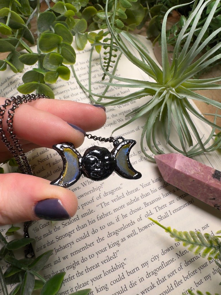 Moon Goddess Necklace | Copper Ashes