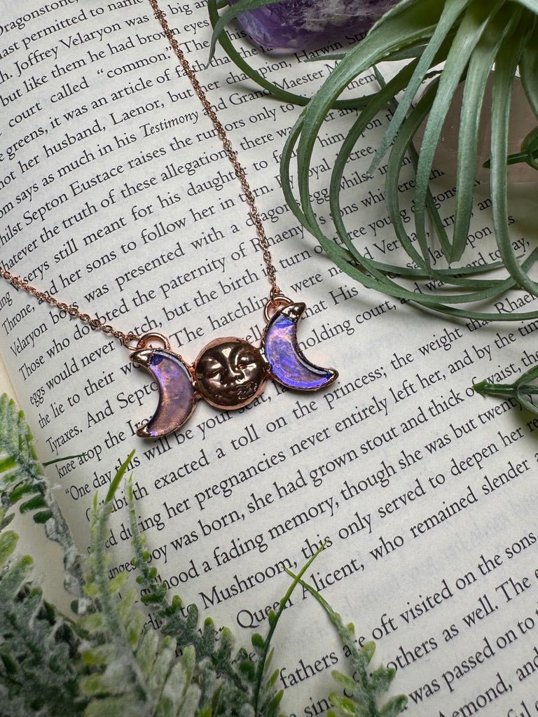 Moon Goddess Necklace | Copper Ashes