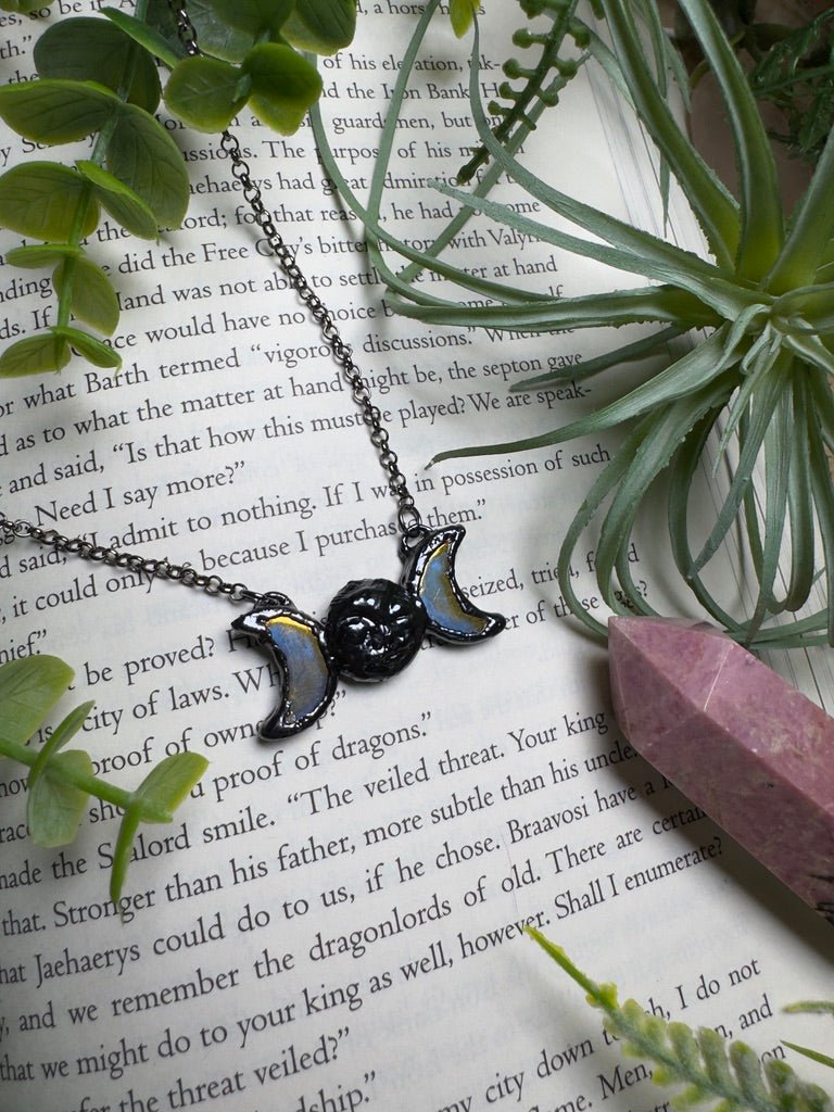 Moon Goddess Necklace | Copper Ashes