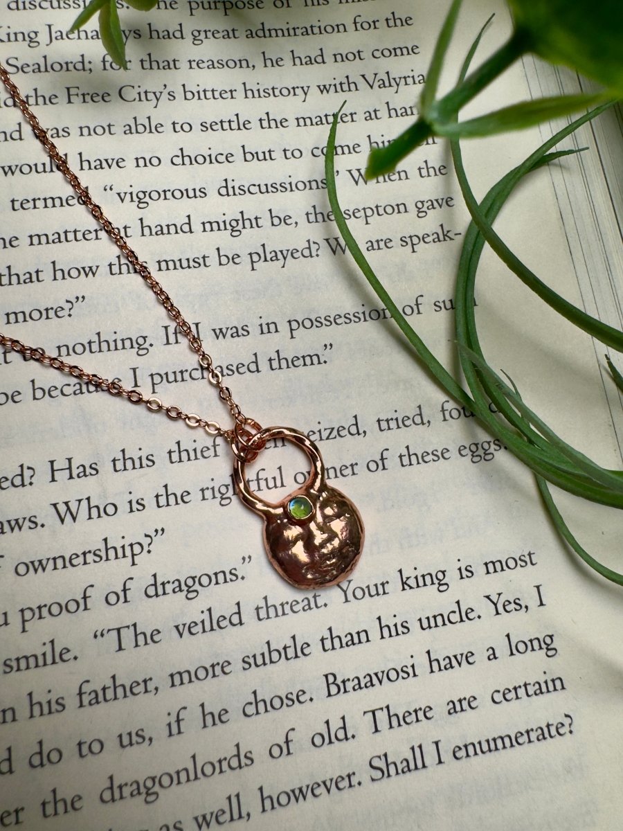 Moonstone Goddess Necklace | Copper Ashes