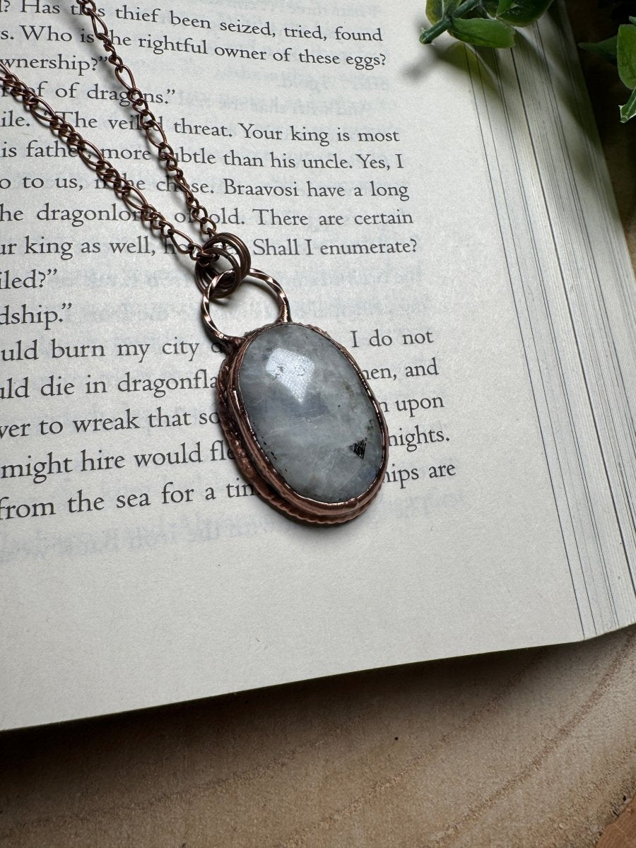 Moonstone Necklace | Copper Ashes