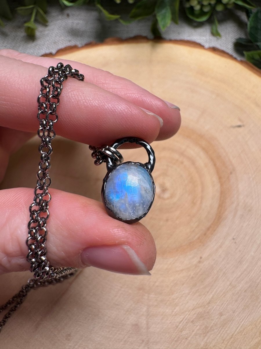 Moonstone Necklace | Copper Ashes