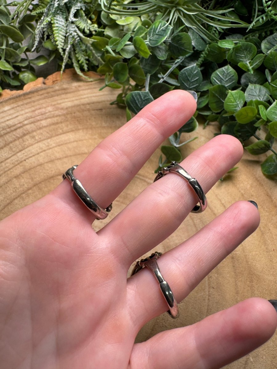 Moonstone Ring Adjustable | Copper Ashes