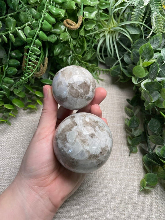Moonstone Sphere | Copper Ashes