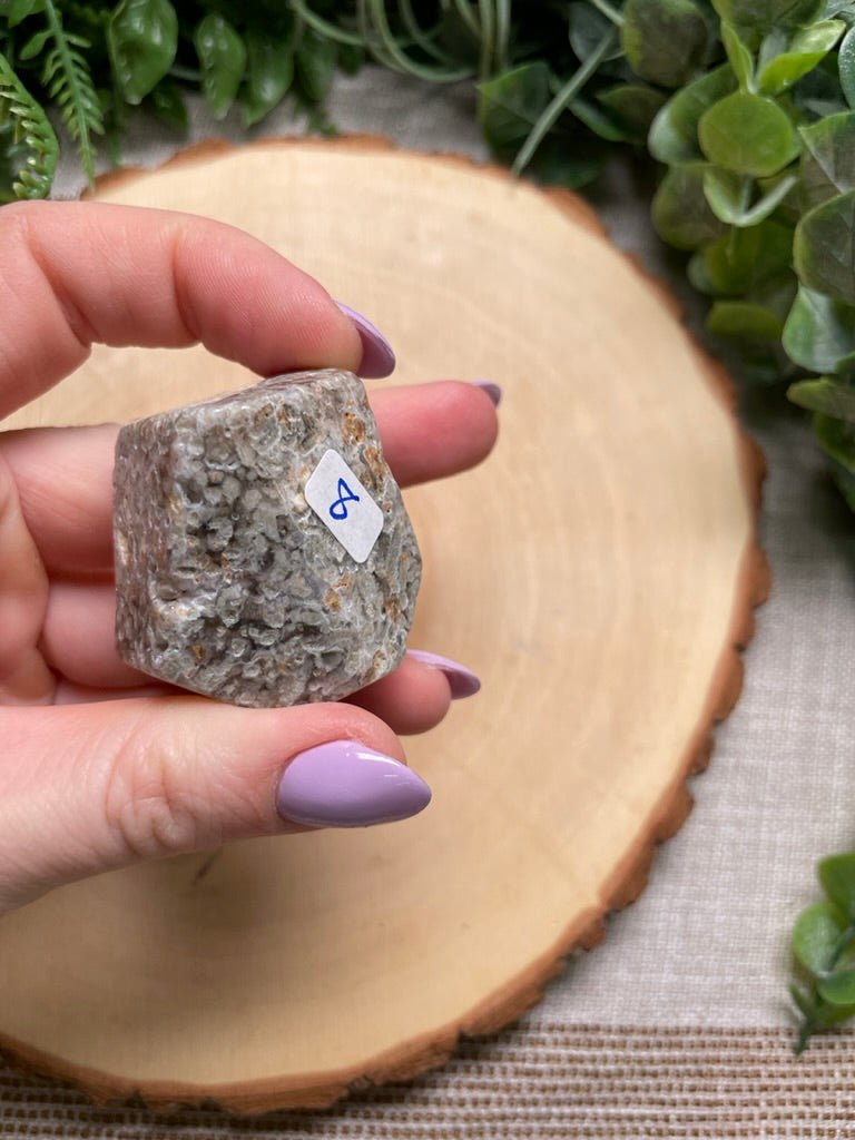 Moss Agate Freeform | Copper Ashes