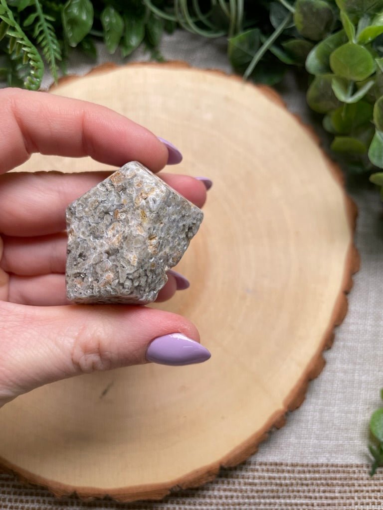 Moss Agate Freeform | Copper Ashes