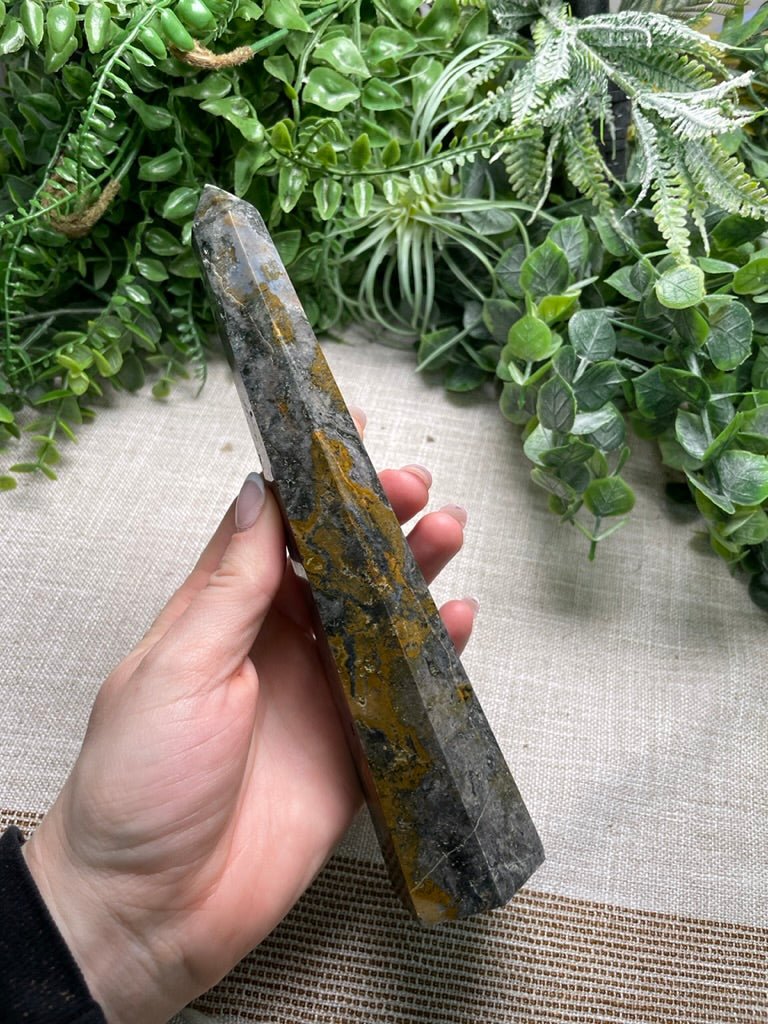 Moss Agate Tower | Copper Ashes