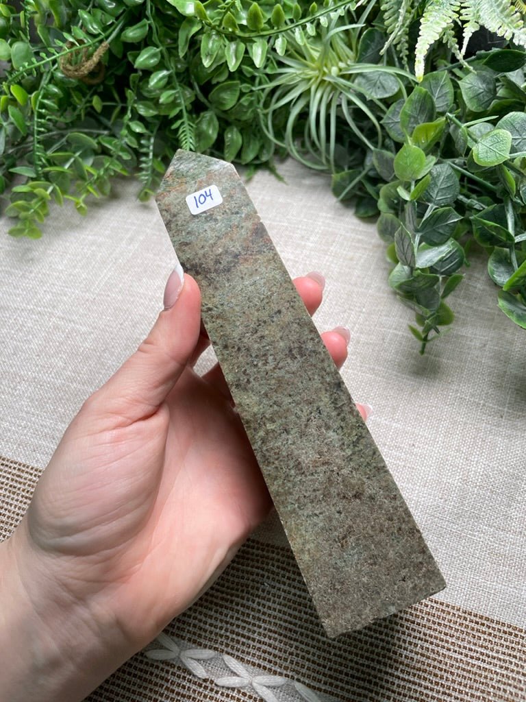 Moss Agate Tower | Copper Ashes