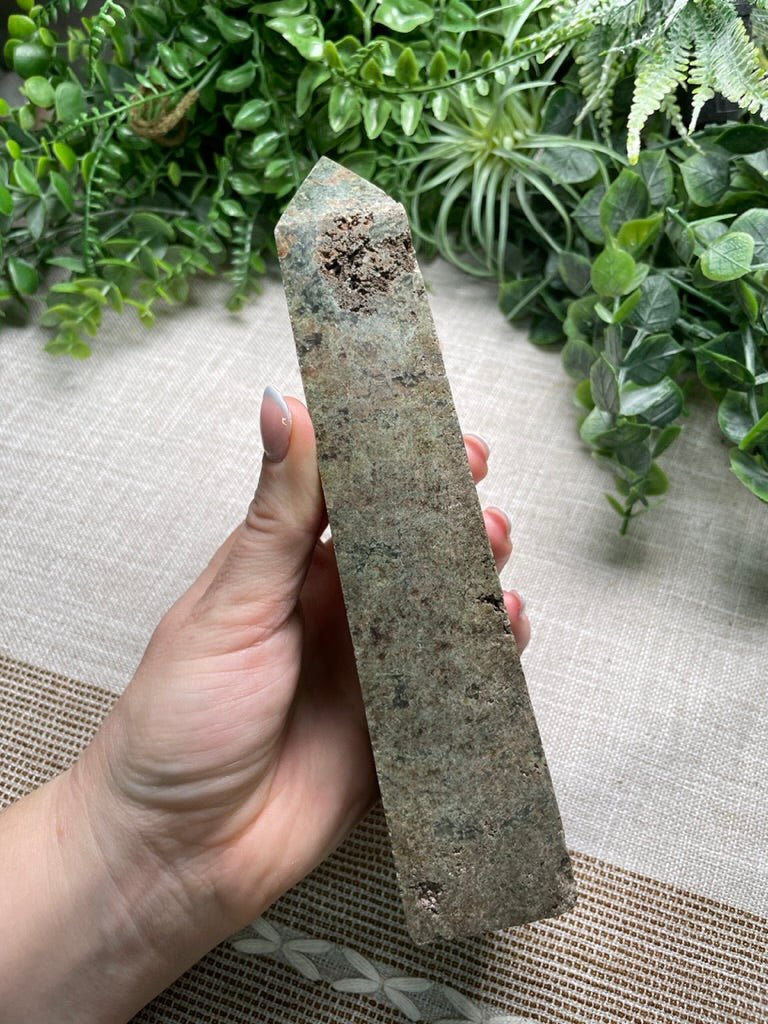 Moss Agate Tower | Copper Ashes