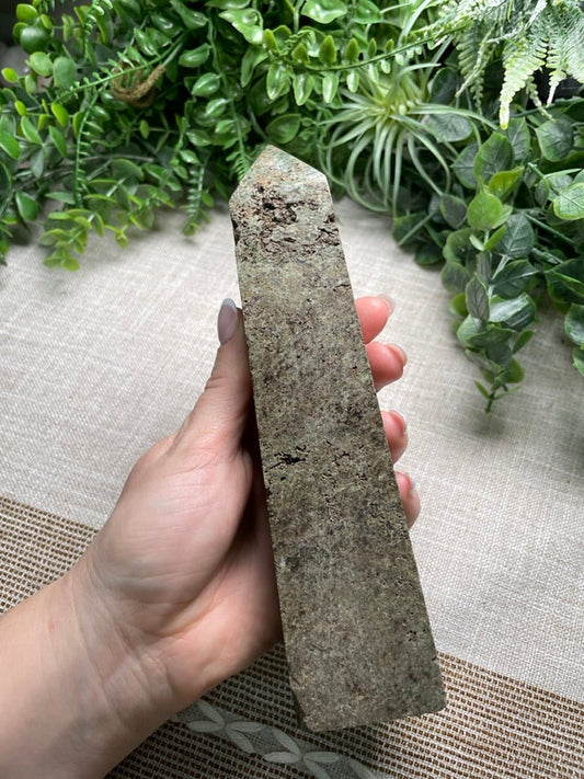 Moss Agate Tower | Copper Ashes