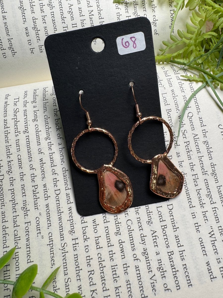 Moth Wing Earrings | Copper Ashes