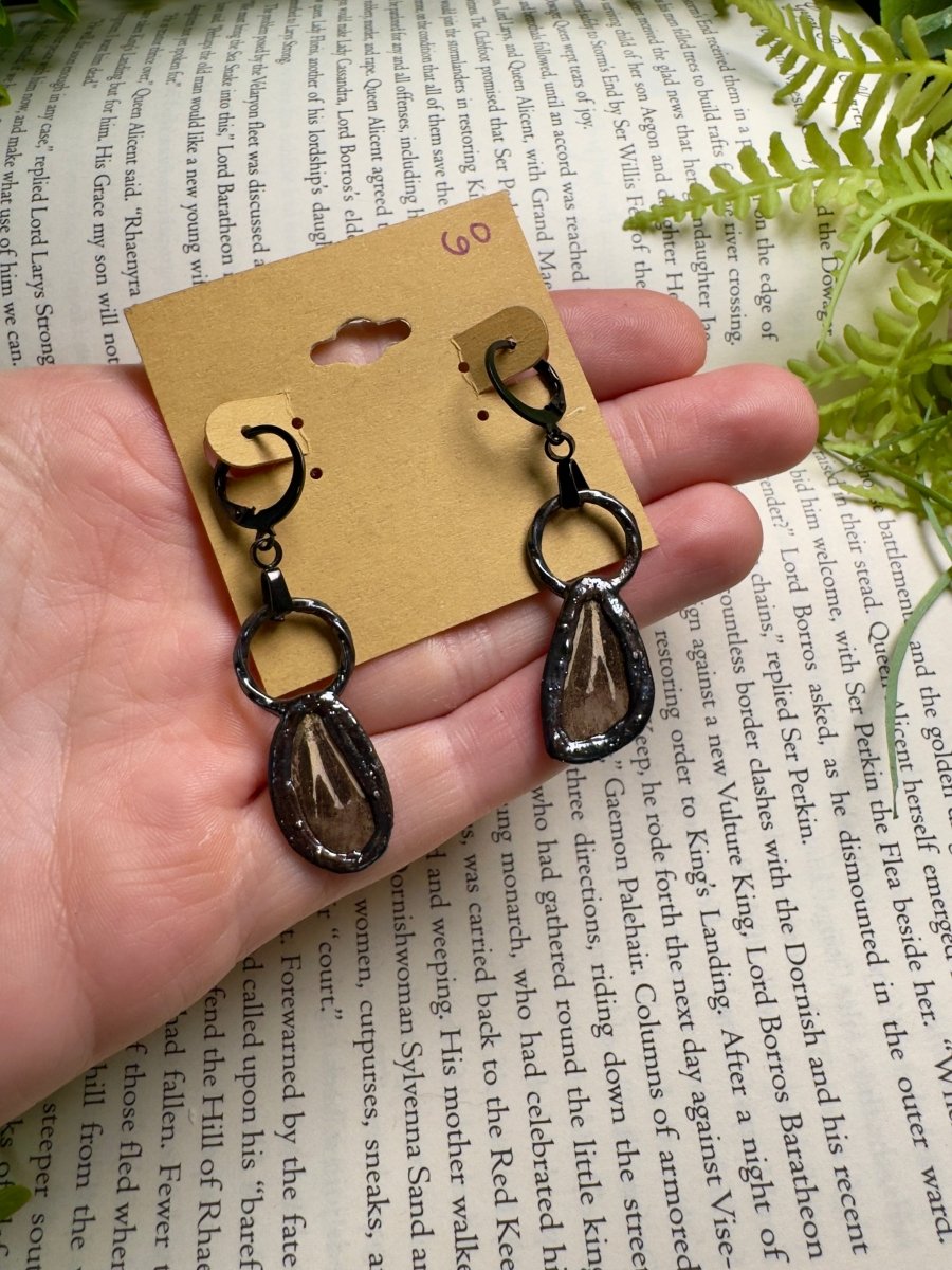 Moth Wing Earrings | Copper Ashes