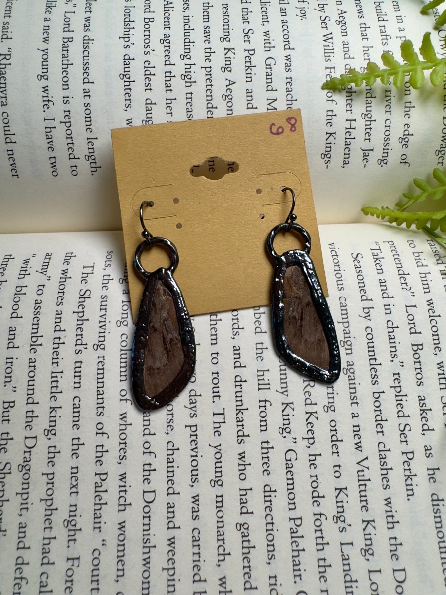 Moth Wing Earrings | Copper Ashes