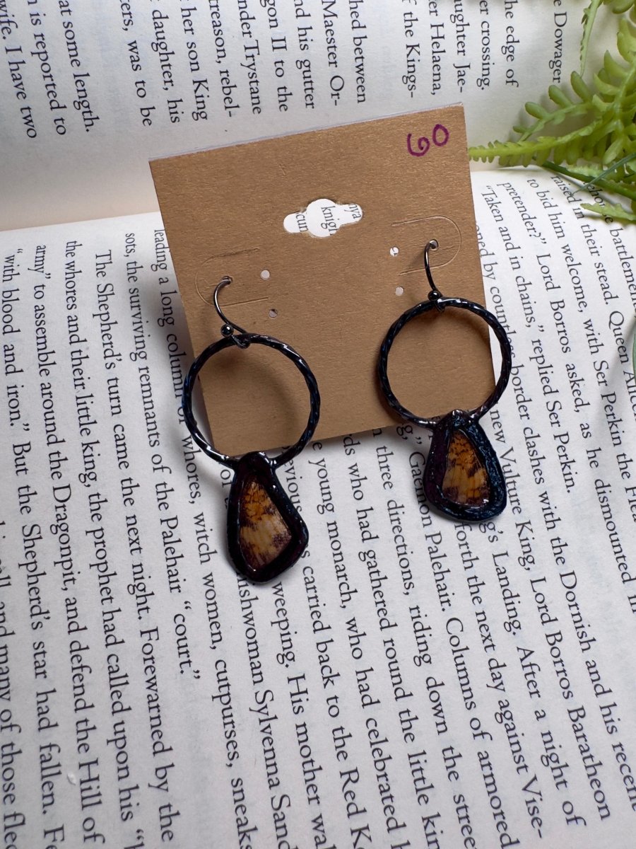 Moth Wing Earrings | Copper Ashes