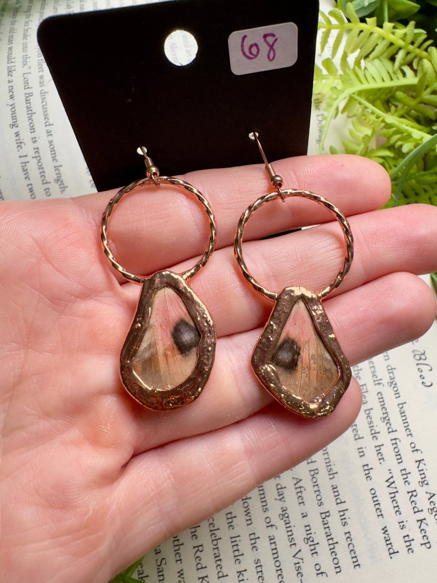 Moth Wing Earrings | Copper Ashes